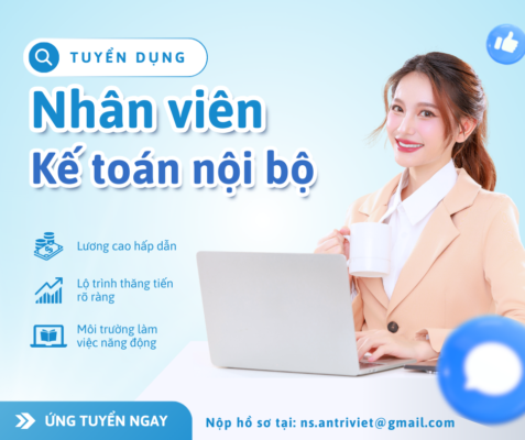 Tuyển dụng kế toán nội bộ